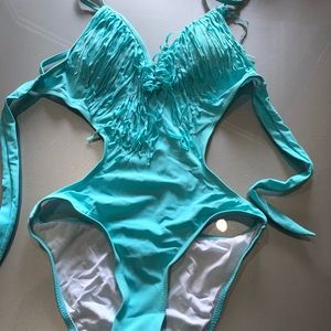 Fringed monokini